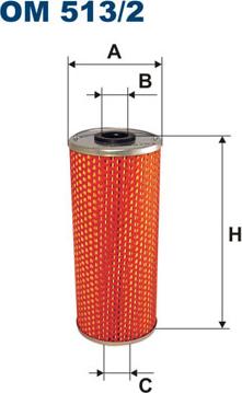 Filtron OM513/2 - Õlifilter parts5.com