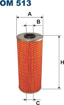 Filtron OM513 - Масляный фильтр parts5.com