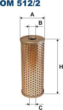 Filtron OM512/2 - Hydraulický filter riadenia parts5.com