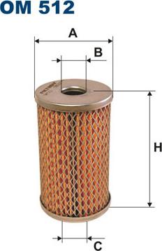 Filtron OM512 - Hydraulický filter riadenia parts5.com