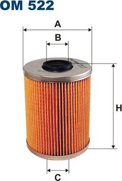 Filtron OM522 - Oil Filter parts5.com