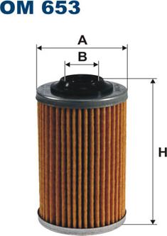 Filtron OM653 - Filtru ulei parts5.com