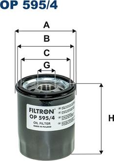 Filtron OP595/4 - Ölfilter parts5.com