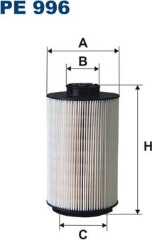 Filtron PE996 - Filtru combustibil parts5.com