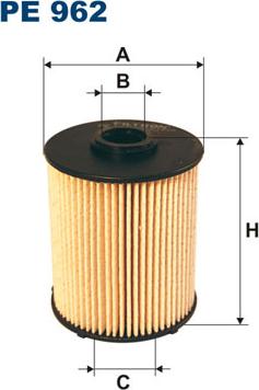 Filtron PE962 - Fuel filter parts5.com