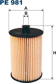 Filtron PE981 - Fuel filter parts5.com