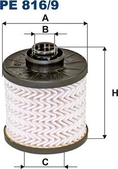 Filtron PE816/9 - Polttoainesuodatin parts5.com