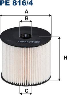 Filtron PE816/4 - Filtru combustibil parts5.com