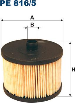 Filtron PE816/5 - Filtr paliwa parts5.com