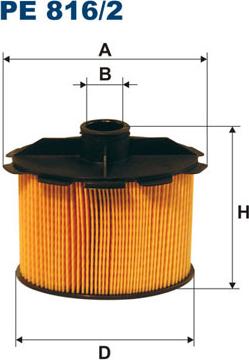 Filtron PE816/2 - Filtr paliwa parts5.com