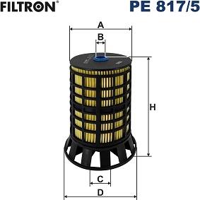 Filtron PE 817/5 - Filter za gorivo parts5.com