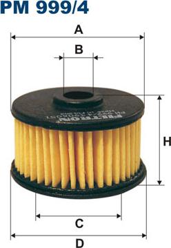 Filtron PM 999/4 - Filtru combustibil parts5.com