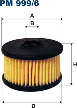 Filtron PM 999/6 - Filtru combustibil parts5.com