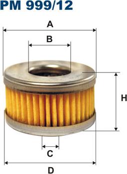 Filtron PM 999/12 - Filtru combustibil parts5.com