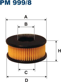 Filtron PM999/8 - Palivový filtr parts5.com