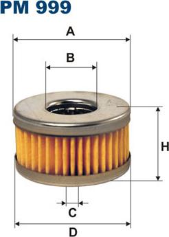 Filtron PM 999 - Filtru combustibil parts5.com