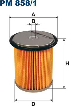 Filtron PM858/1 - Filtru combustibil parts5.com