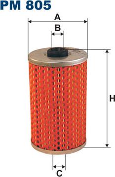 Filtron PM 805 - Filtru combustibil parts5.com