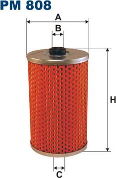 Filtron PM 808 - Filtru combustibil parts5.com