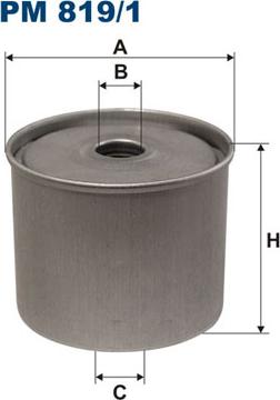 Filtron PM819/1 - Filtru combustibil parts5.com