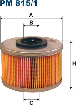 Filtron PM815/1 - Filtru combustibil parts5.com