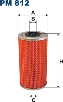 Filtron PM812 - Filtru combustibil parts5.com