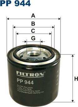 Filtron PP944 - Filtru combustibil parts5.com