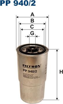 Filtron PP940/2 - Kraftstofffilter parts5.com