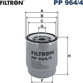 Filtron PP 964/4 - Kraftstofffilter parts5.com