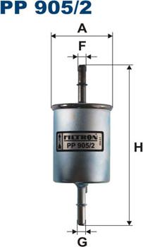 Filtron PP905/2 - Filtru combustibil parts5.com