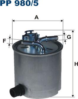 Filtron PP980/5 - Kraftstofffilter parts5.com