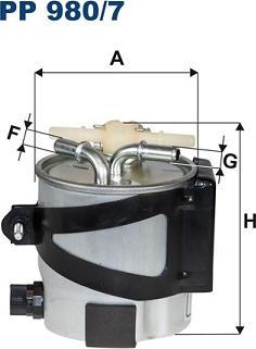 Filtron PP980/7 - Filtr paliwa parts5.com