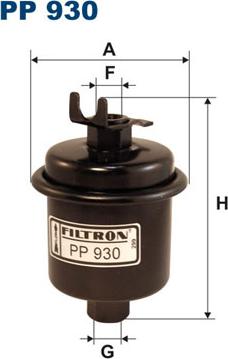 Filtron PP930 - Filtro combustible parts5.com