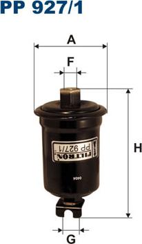 Filtron PP927/1 - Filtr paliwa parts5.com