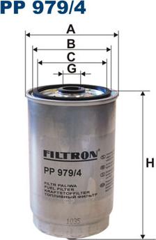 Filtron PP979/4 - Fuel filter parts5.com