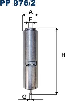 Filtron PP976/2 - Filtru combustibil parts5.com