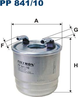 Filtron PP841/10 - Filter goriva parts5.com