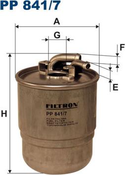 Filtron PP841/7 - Polttoainesuodatin parts5.com