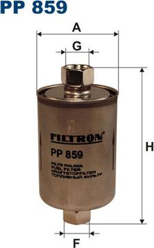 Filtron PP859 - Fuel filter parts5.com