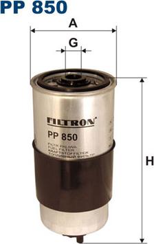 Filtron PP850 - Üzemanyagszűrő parts5.com