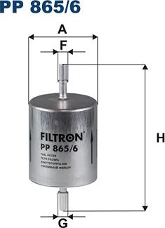 Filtron PP 865/6 - Fuel filter parts5.com