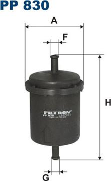 Filtron PP830 - Fuel filter parts5.com