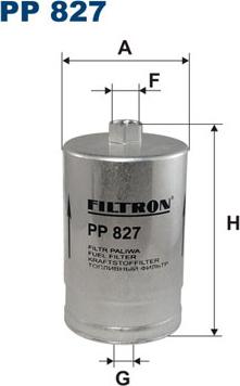 Filtron PP827 - Filtru combustibil parts5.com