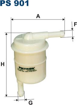 Filtron PS901 - Üzemanyagszűrő parts5.com