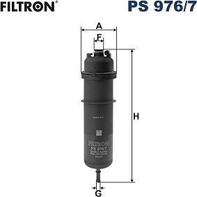 Filtron PS 976/7 - Filtru combustibil parts5.com