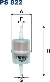 Filtron PS822 - Filter za gorivo parts5.com