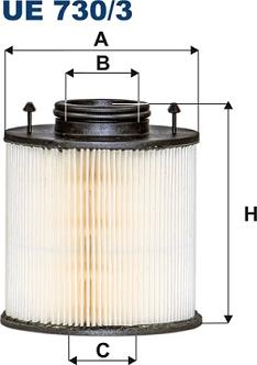 Filtron UE730/3 - Karbamid filter parts5.com