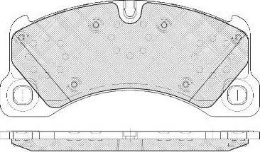 ATE 13.0470-4852.2 - Set placute frana,frana disc parts5.com