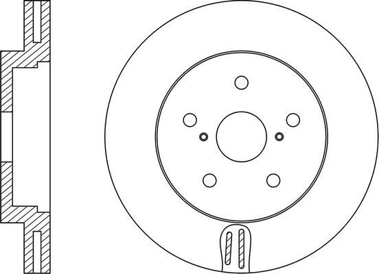 Maxgear 19-2268 - Kočioni disk parts5.com