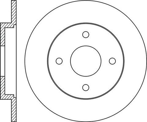 Cifam 800-542C - Kočni disk parts5.com